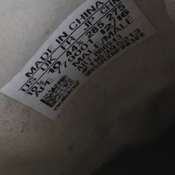 Adidas Tubular Invader Strap Cream Snake High Top Sneakers Men Sz 10.5 BB8943 - Picture 7 of 16